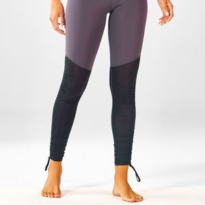 Fabletics leggings black mesh size small